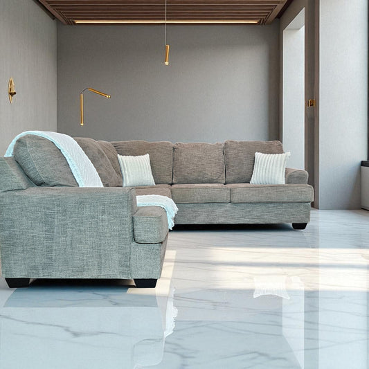 Sectional L Shape Gray