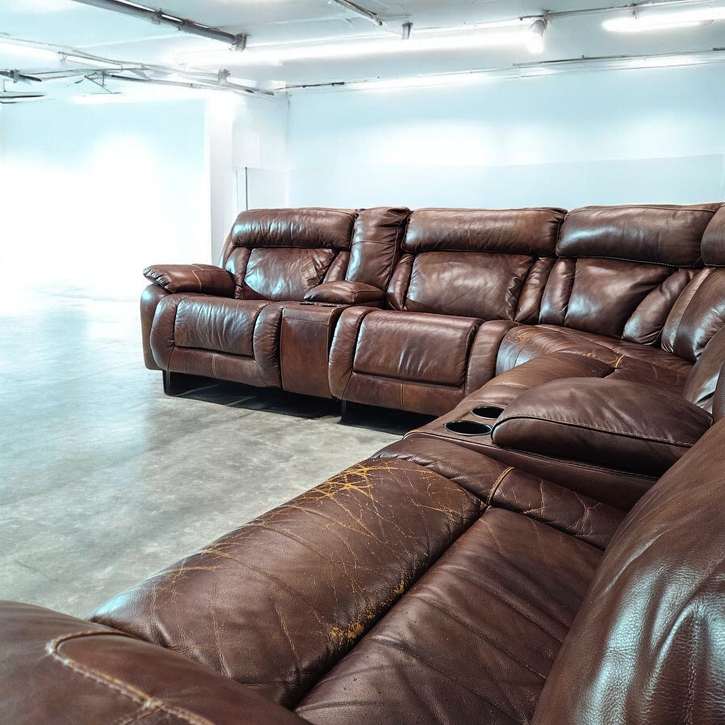 Electric Recliner Sectional