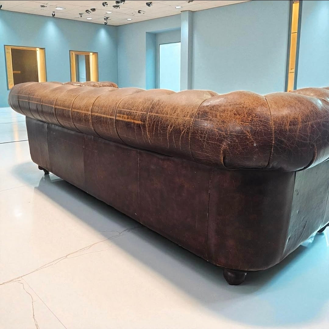 Chesterfield Sofa Full Grain Leather